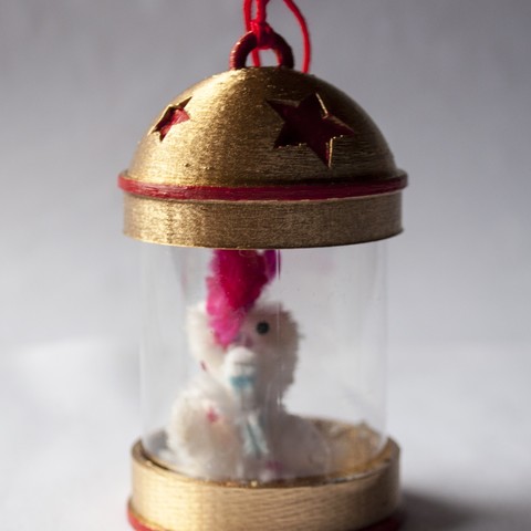 souvenir de la lanterne gadget les fêtes noël le conteneur orniment chose 3D print model - Mito3D