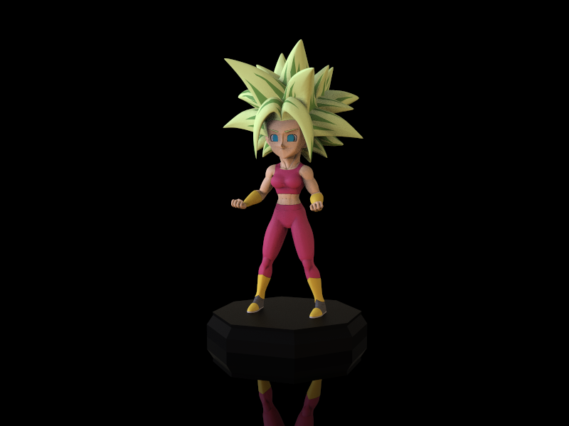 kefla -- dragon ball super 3d head figure goku vegeta gohan dbz sphere ssj radar bulma roshi bust character 3D print model - Mito3D