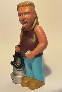 kegger ken manos reboque parque Alto poli Kenny brinquedo figura arte personalizadas 3d print model - Mito3D