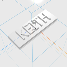 keith letras artilugio masculino 3d regalo plato llaveros 3d print model - Mito3D