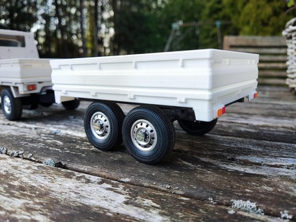 keitruck d12 wpl 1 16 mini truck short trailer beer holders keitrck suzuki rctruck drift rctrailer 3d print model - Mito3D