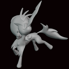keldeo pokemon figure 3d print model - Mito3D