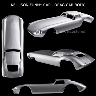 kellison gracioso coche vehiculo arrastrar cuerpo astra j5 j6 pantera rc personalizado fundido presión espacio carreras Pro valores 3d print model - Mito3D