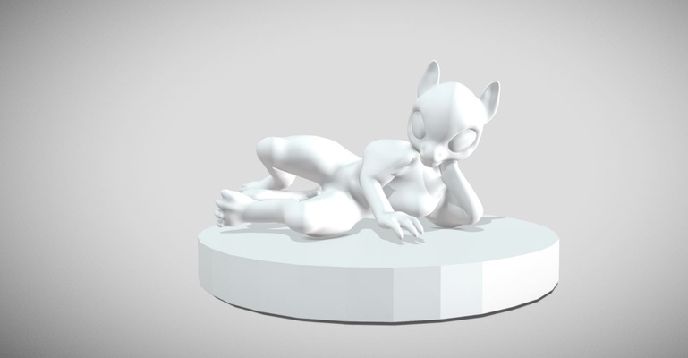 kemono concetto fantasia arte giocattolo 3d print model - Mito3D