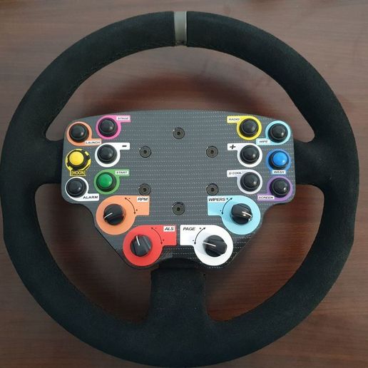 Ken bloc 2016 gué concentrer rs rx pilotage roue gadget Bentley t300 t300rs thrustmaster vidéo Jeux 3D print model - Mito3D