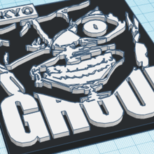 ken kaneki tokyo ghoul gioco anime 3d print model - Mito3D