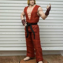 ken rua lutador ventilador arte estátua 3d imprimível mestres colecionáveis escultura figura ender 3 Capcom 3d print model - Mito3D