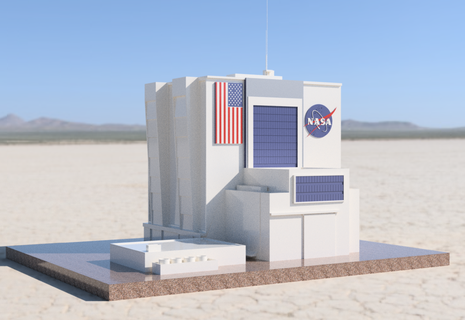Kennedy espace centre diorama lancement fusée science modèle collectionner 3d print model - Mito3D