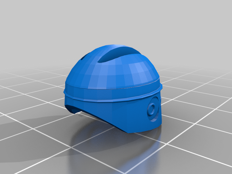 Kenner robocop casco juego juguete reparar juguetes accesorios 3D print model - Mito3D