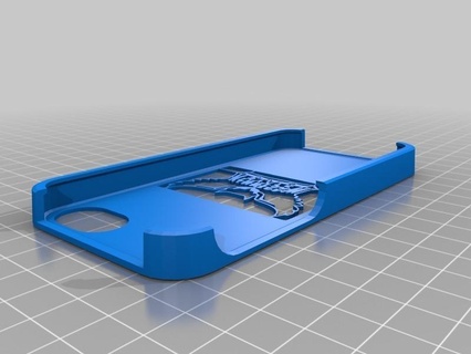kennesaw state iphone 5 case customized accessories 3d print model - Mito3D