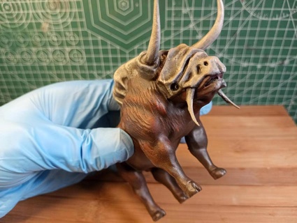 kenshi mucca giocattolo scultura animale Giochi mostri 3d print model - Mito3D