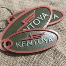 kentoya pendant motors scuter přívěšek klíče key 3d print model - Mito3D