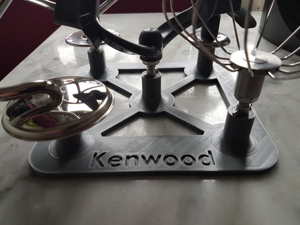 Kenwood aksesuar Kulp destek Aksesuarlar 3d print model - Mito3D