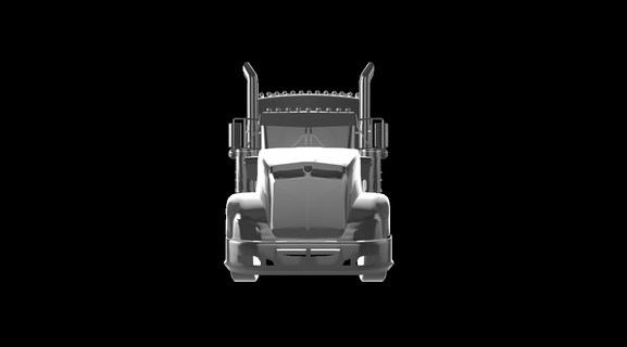 Kenworth t660 personalizadas carros caminhão carro caminhões petroleiro trator comercial veículo camião lkw 3d print model - Mito3D