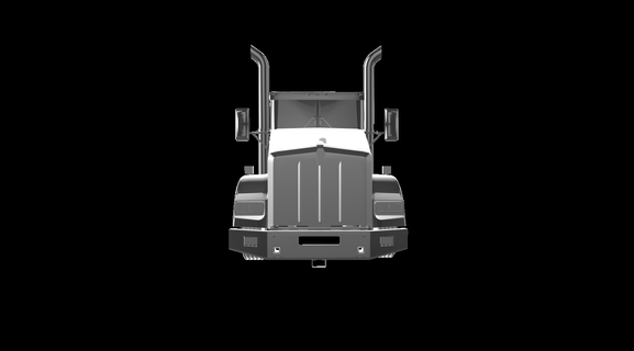 Kenworth t800 voitures camion voiture camions pétrolier tracteur commercial véhicule autocamion lkw 3d print model - Mito3D