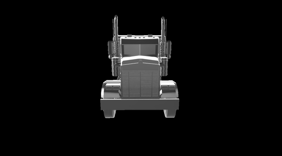 kenworth w900 1983 macchine camion macchina petroliera trattore commerciale veicolo autocarro lkw 3d print model - Mito3D