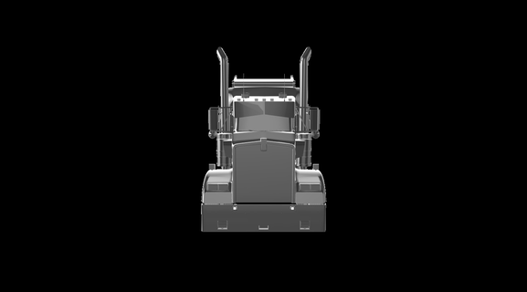 Kenworth w900l 2008 carros caminhão carro caminhões petroleiro trator comercial veículo camião lkw 3d print model - Mito3D