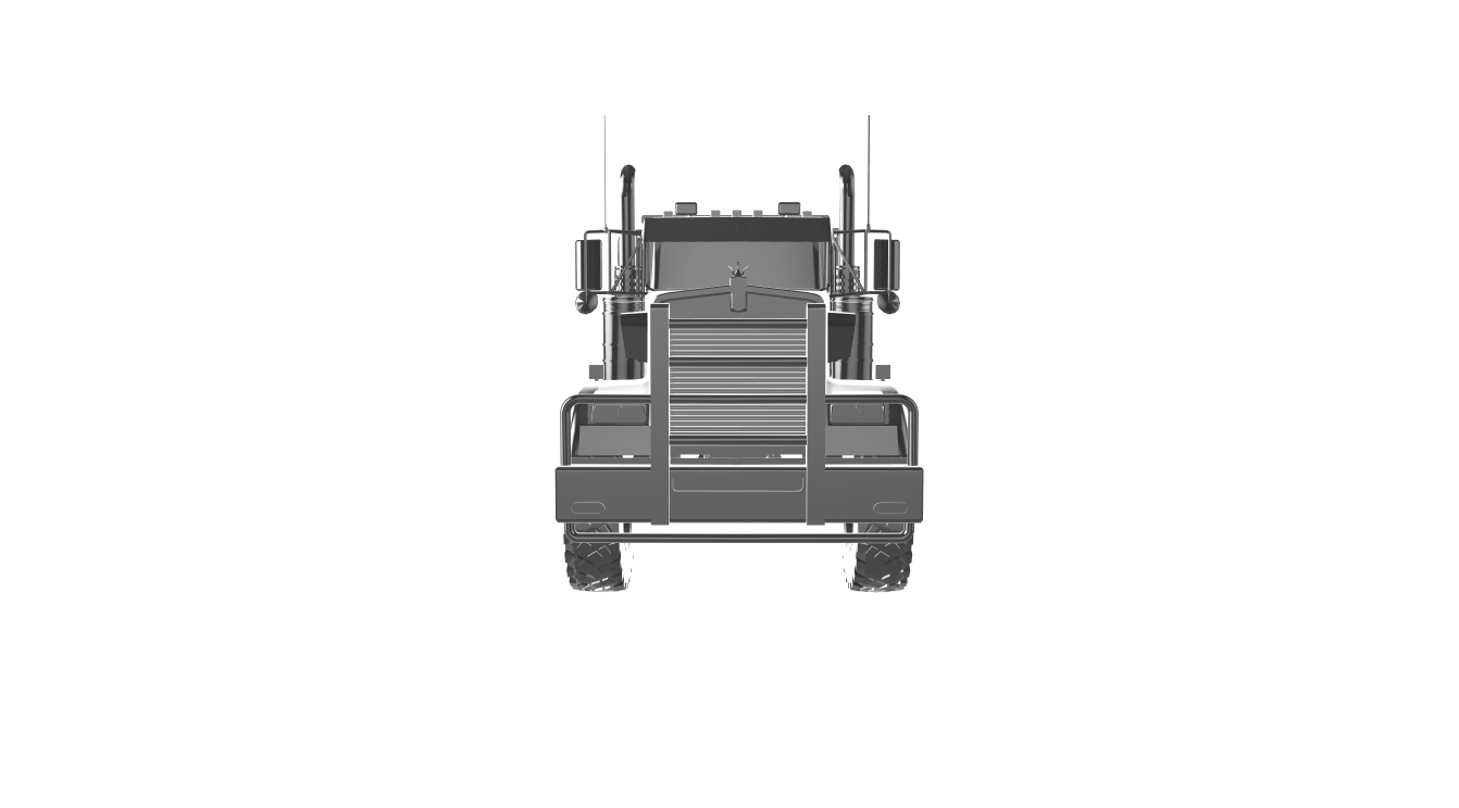 Kenworth w900l extrem schwer Pflicht Autos LKW Wagen Lastwagen Tanker Traktor kommerziell Fahrzeug Autotransporter camion lkw lastwagen 3D print model - Mito3D