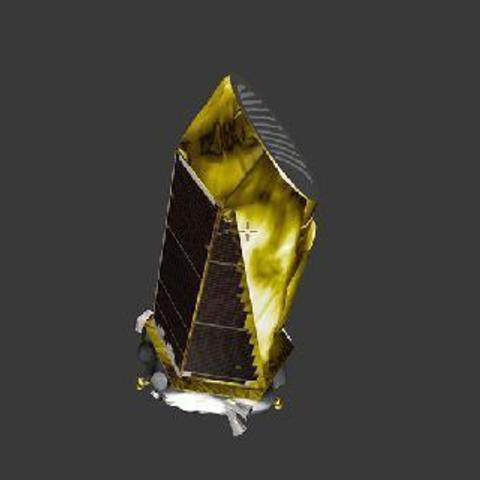 kepler jeu Modèle 3d vaisseau spatial satellite les yeux du système solaire 3D print model - Mito3D