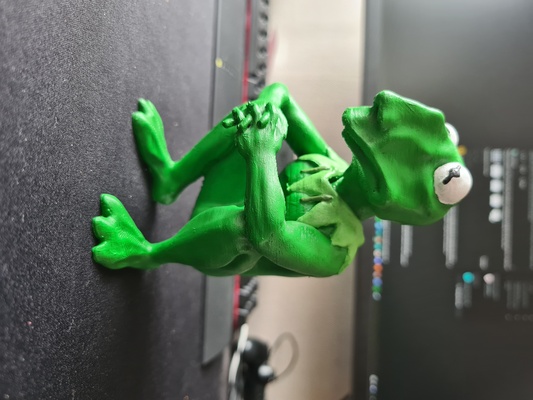 kermitnow kunst kermtinow kermit frosch 3d print model - Mito3D