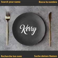 Kerry Nom banquet mariage communion dîner assiette table décoration nom 3d print model - Mito3D