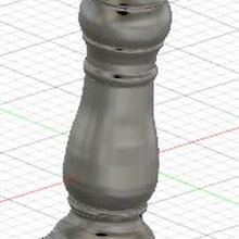 kerzenst nder candlestick scalable 3d print model - Mito3D