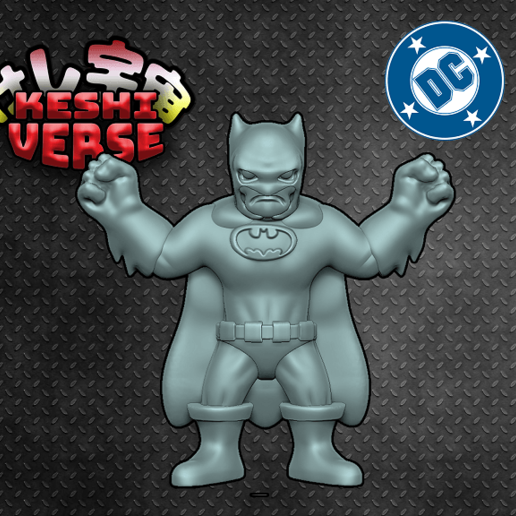 keshiverse - batman juego juguete de accesorios minifigs minifig mini caballero keshi figura fig dccomics oscuro batarang 3D print model - Mito3D