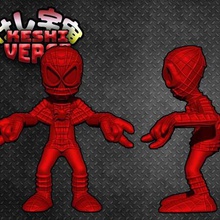 keshiverse - cómic spider-man juego juguete de accesorios spiderman el músculo marvel comics 3d print model - Mito3D