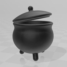 kessel cauldron art 3d print model - Mito3D