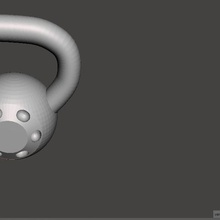 kettlebell de engranajes varios attirail aptitud jouet 3d print model - Mito3D