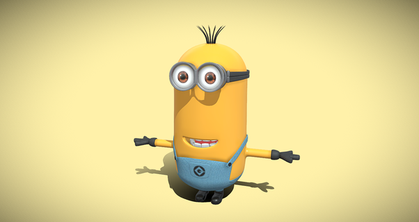 kevin minions Art character cartoon fanart minion cute patrick comic despicable-me minion-3d character-design animation 3d-printing collectibles minion-kevin 3d print model - Mito3D
