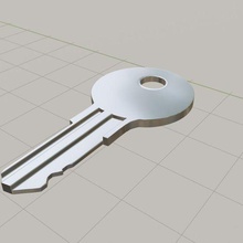 key 3d print model - Mito3D