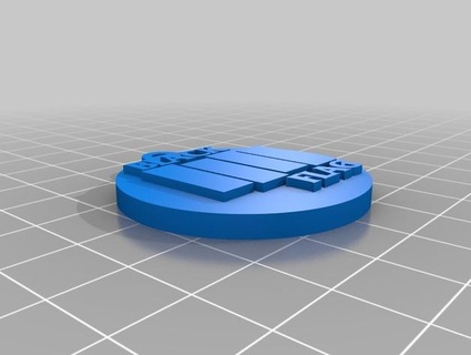 chave Preto bandeira Rocha 3d print model - Mito3D