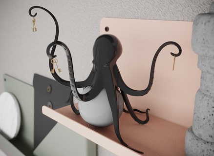 chave caso bainha casa brinquedo arte animal polvo decoração acessório presente file3d 3d print model - Mito3D