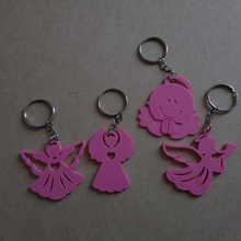 key chain angel jewelry keychain llavero 3d print model - Mito3D