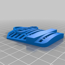 key chain audi grille keychains 3d print model - Mito3D