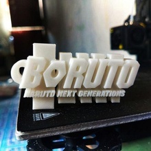 key chain boruto jewelry anime weeb keychain 3d print model - Mito3D
