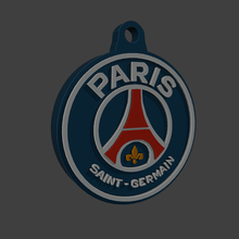 clé chaîne Paris Saint germain PSG porte clés messi mbappe Neymar Football football équipe 3d print model - Mito3D