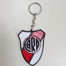 Schlüssel Kette Fluss Teller llavero Rio de la plata Riber Gallardo Enzo perez Futbol Argentinien 3d print model - Mito3D