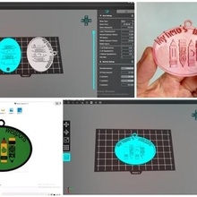 llave cadena colegio joyería colgante resina eligoo anycubic Arte espalda septiembre lapices llaves regalos decoración 3d print model - Mito3D