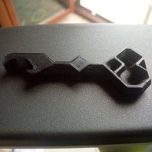 key erebor - bottle opener gadget 3d print model - Mito3D