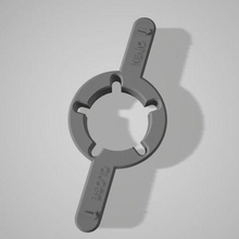 Schlüssel Gas Regler Werkzeug 3d print model - Mito3D