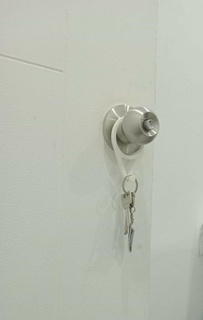 chiave appendiabiti titolare supporto chiavi porta serratura grucce gancio 3d print model - Mito3D
