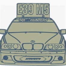 chave cabide e39 m5 speedhunter 3d print model - Mito3D