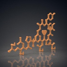 key hanger honeycomb wall honey comb 3d print model - Mito3D
