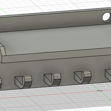 anahtar asılı shelf 3 cıvata heavy duty 3d print model - Mito3D