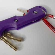 key holder keys gadget keychain keychains 3d print model - Mito3D