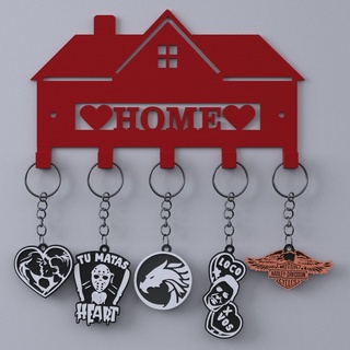 key holder home love art accessories toy adorno portallave gift 3d print model - Mito3D