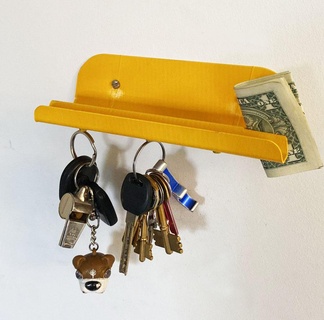 key holder receiver mail stuff 3d print model - Mito3D