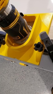 key hole fixture dewalt dcw600 machine tools 3d print model - Mito3D